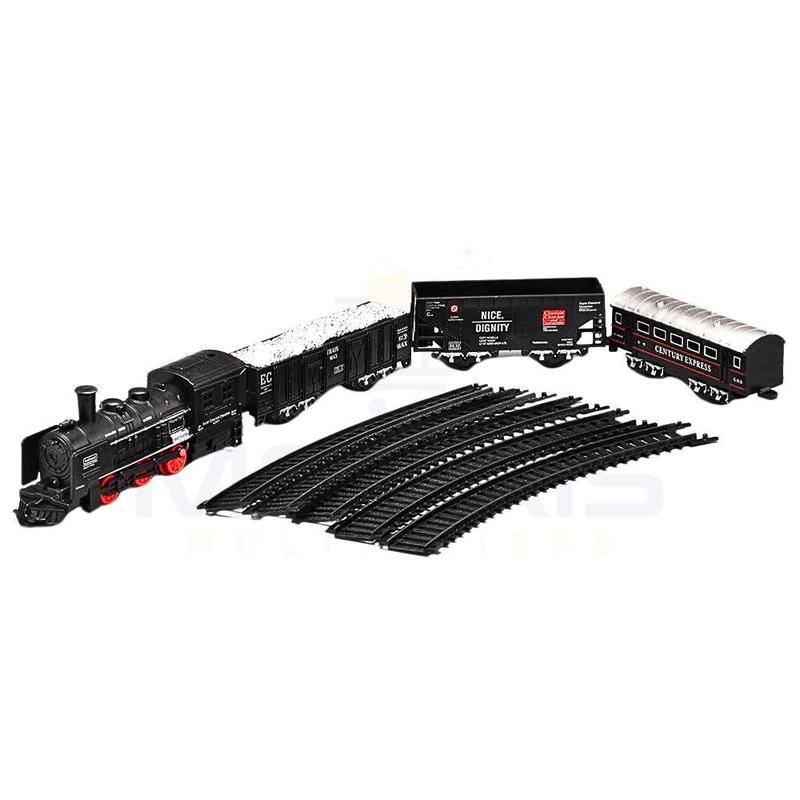 Super Trilho Real Train Century Express Zoop Toys ZP00170 - Trem